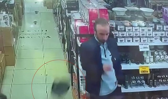 İstanbul'daki 6.2'lik deprem anı güvenlik kameralarına yansıdı