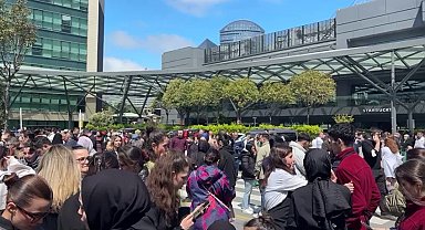 İstanbul'daki deprem sonrası hastanede yaşanan panik anları
