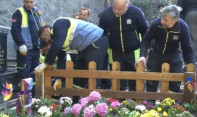 İtalyan şefin oğlu Mattia Ahmet Minguzzi'nin tahrip edilen mezarı onarıldı