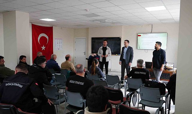 İtfaiye personeline ilk yardım eğitimi