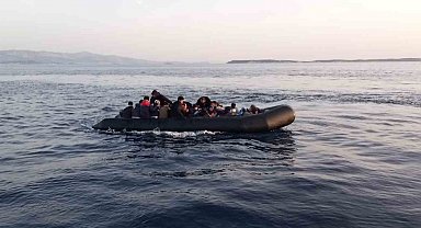 İzmir açıklarında 41 düzensiz göçmen yakalandı