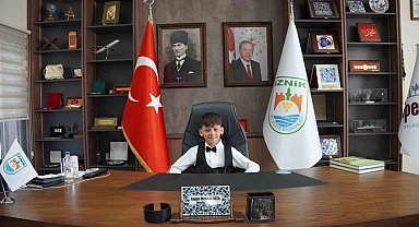 İznik'te 23 Nisan'ın Başkanı Muhammed oldu