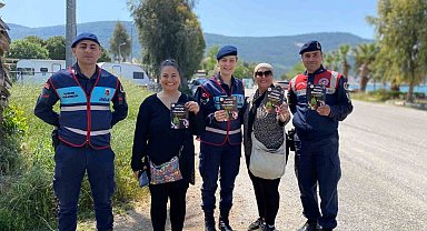 Jandarma 'Her şey elimizde' dedi, vatandaşları bilgilendirdi