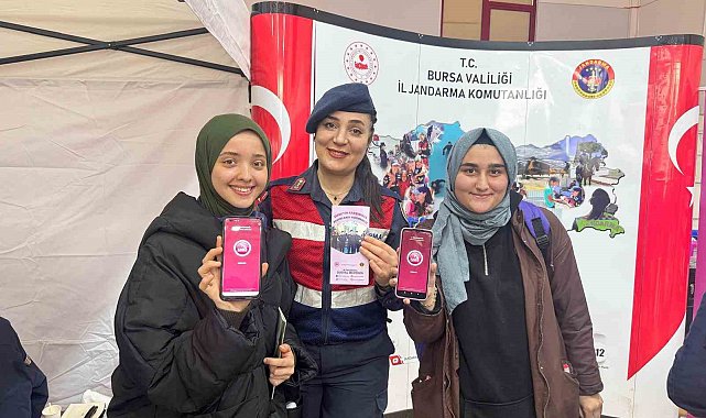 Jandarma, gençlere KADES ve şiddete karşı mücadele eğitimi verdi