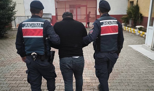 Jandarma suç makinesini, kaldığı pansiyonda yakaladı