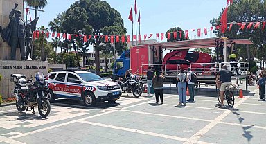 Jandarmadan öğrencilere trafik farkındalık eğitimi