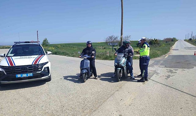 Jandarmadan trafikte sıkı denetim: 460 bin TL ceza uygulandı