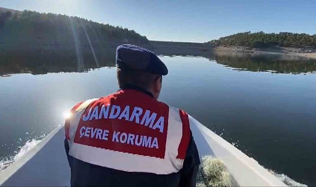 Kaçak avcılara barajda operasyon: 3 şahsa 113 bin lira ceza