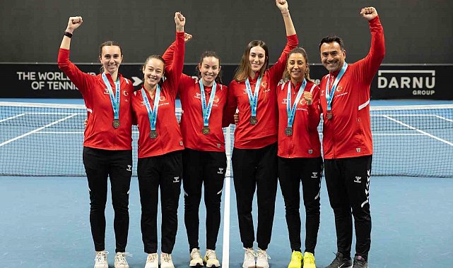 Kadın Milli Tenis Takımı, Litvanya'da tarih yazdı