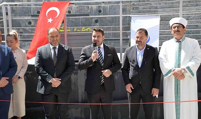 Kahramankazan'da Metin Atlı Merkez Yeni Cami dualarla ibadete açıldı