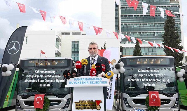 Kahramanmaraş'a 48 yeni hizmet aracı