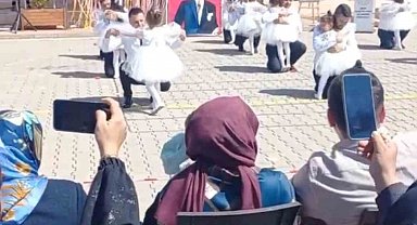 Kahramanmaraş'ta babalar ve çocuklardan özel gösteri