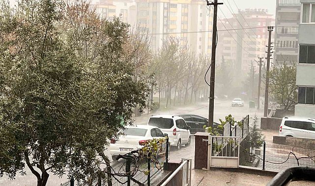 Kahramanmaraş'ta sağanak etkili oldu