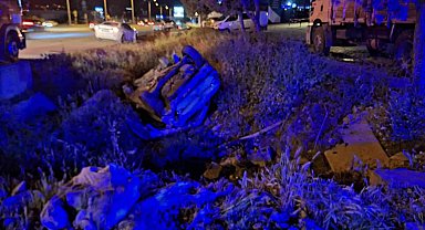 Kahramanmaraş'ta trafik kazası: 1 ölü