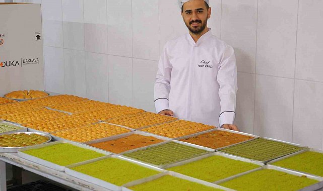 Kahramanmaraşlı genç girişimciden Amerika'ya tatlı