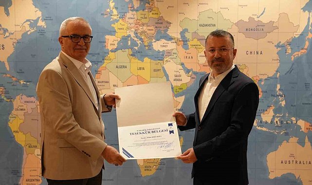 Karabük Üniversitesi'nden Dadaşlar Derneği'ne teşekkür