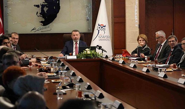 Karabük Üniversitesi'nin yükselen başarı grafiği masaya yatırıldı