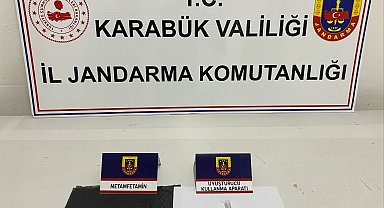 Karabük'te 2 şahıs uyuşturucuyla yakalandı