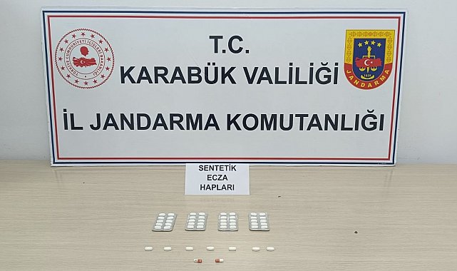 Karabük'te jandarmadan uyuşturucu operasyonu: 3 kişi yakalandı