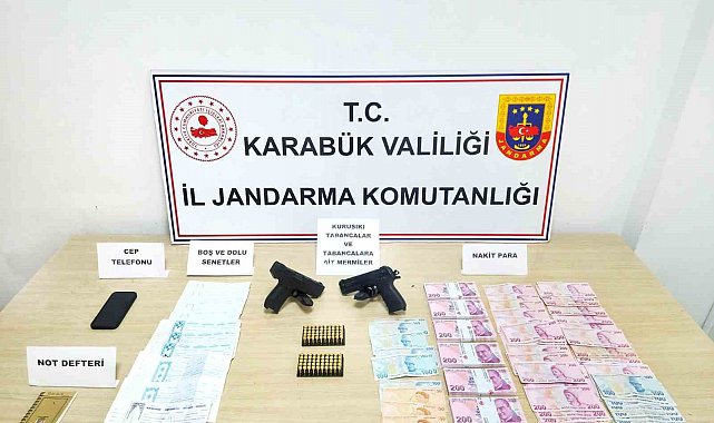 Karabük'te tefecilik operasyonu: 1 gözaltı