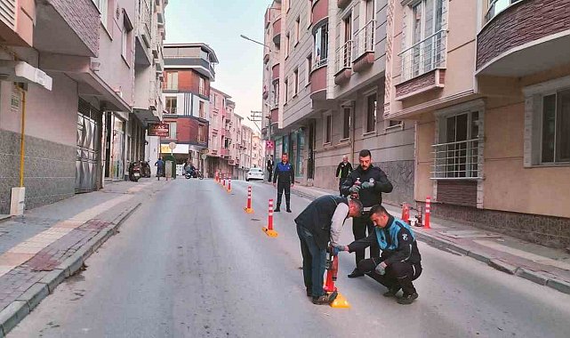 Karacabey'de ikinci sıra parklanmalara karşı harekete geçildi
