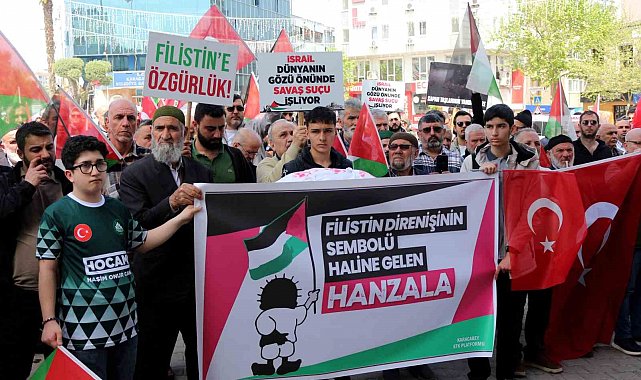 Karacabeyliler haykırdı; Gazze yalnız değildir