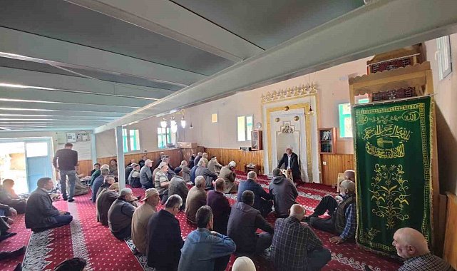 Karacakaya'da çiftçiler yağmur duasında buluştu