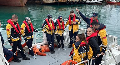 Karadeniz'de 'hayat kurtarma' tatbikatı