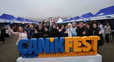 Karadeniz'in en büyük bilim festivali CANİKFEST başladı