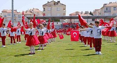 Karaman'da 23 Nisan coşkusu