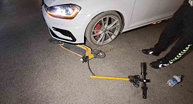 Karaman'da otomobil ile elektrikli skuter çarpıştı: 2 yaralı