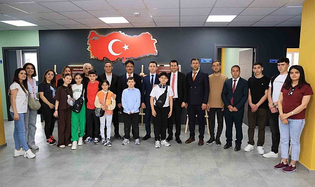 Kardeş ülke Azerbaycan'dan Çameli'ye 23 Nisan ziyareti