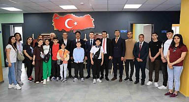 Kardeş ülke Azerbaycan'dan Çameli'ye 23 Nisan ziyareti