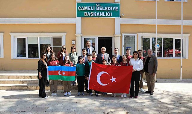 Kardeş ülke Azerbaycan'dan Çameli'ye anlamlı ziyaret