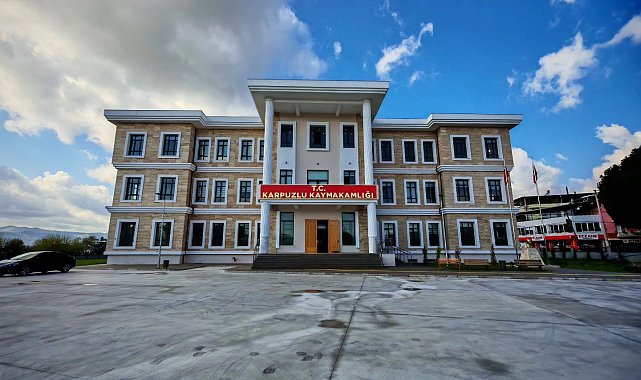 Karpuzlu Hükümet Konağı hizmet vermeye başladı