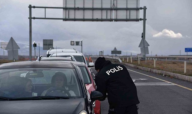 Kars'ta asayiş ve güvenlik denetimleri devam ediyor