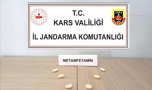 Kars'ta jandarmadan uyuşturucu operasyonu