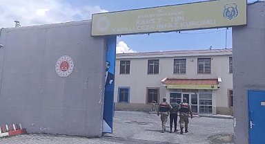 Kars'ta kesinleşmiş hapis cezası bulunan 1 kişi yakalandı
