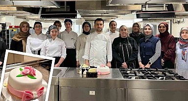 KASEM'de Kendi Yaş Pastalarını Yapıp Sertifika Aldılar