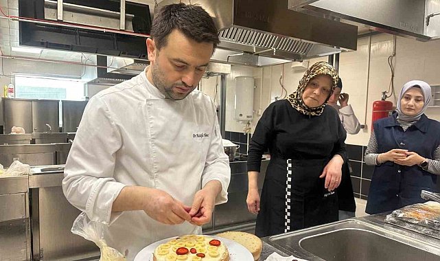 KASEM'de yaş pastayı yapan sertifikayı kaptı