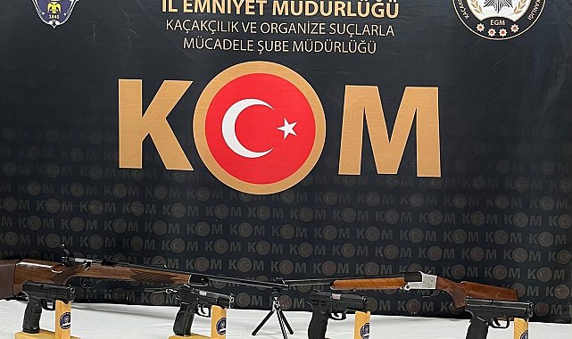 Kastamonu'da silah operasyonu: 4 gözaltı
