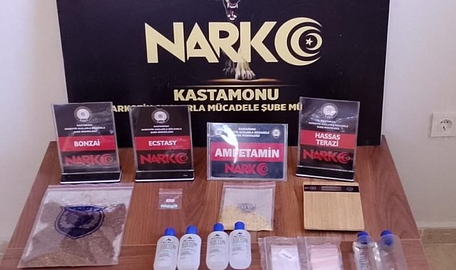 Kastamonu'da uyuşturucu operasyonu: 1 gözaltı