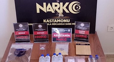 Kastamonu'da uyuşturucu operasyonu: 1 gözaltı