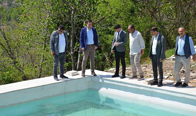 Kayabalı Köyü'nde sulama havuzu hizmete girdi