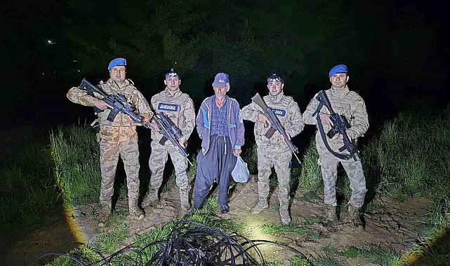 Kaybolan zihinsel engelli vatandaşı jandarma ekipleri buldu