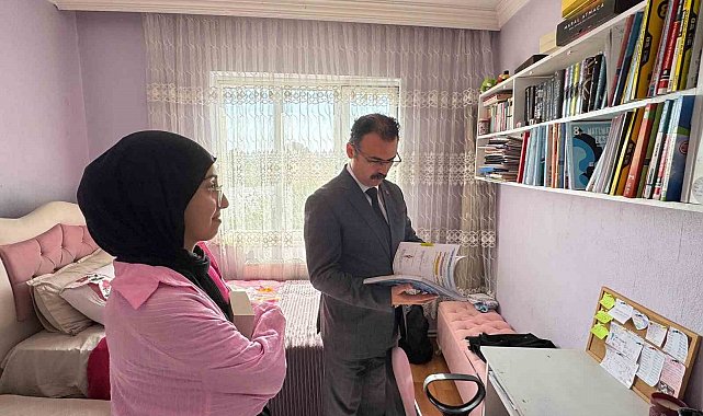 Kaymakam Ateş, öğrencilere misafir oldu