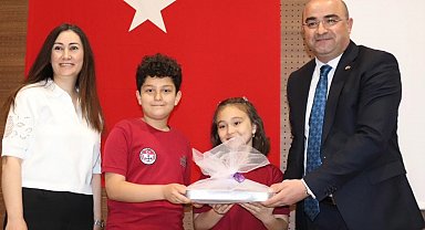 Kaymakam Baskın, miniklerle "Kariyer Günleri" etkinliğinde bir araya geldi