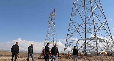 Kaymakam Karali'den trafo merkezine ziyaret