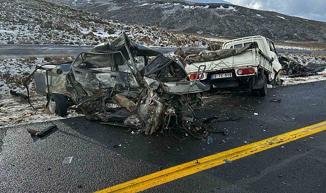 Kayseri'de feci kaza: 1 ölü, 1 yaralı