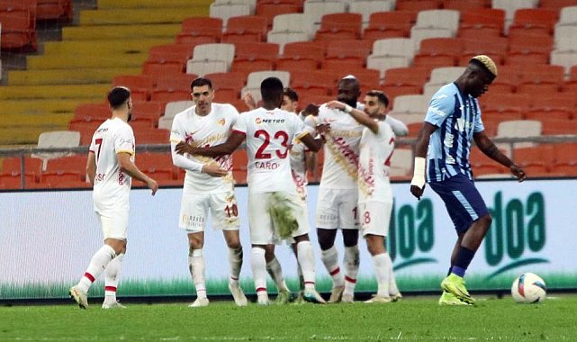 Kayserispor Adana'da ilk kez kazandı